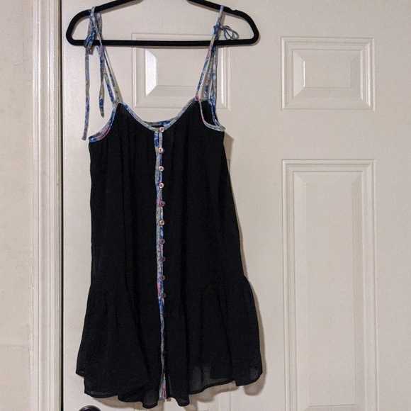 Intimately Free-Free People Bali Sweet Nothing Babydoll Ruffled Neglige - Picture 5 of 5